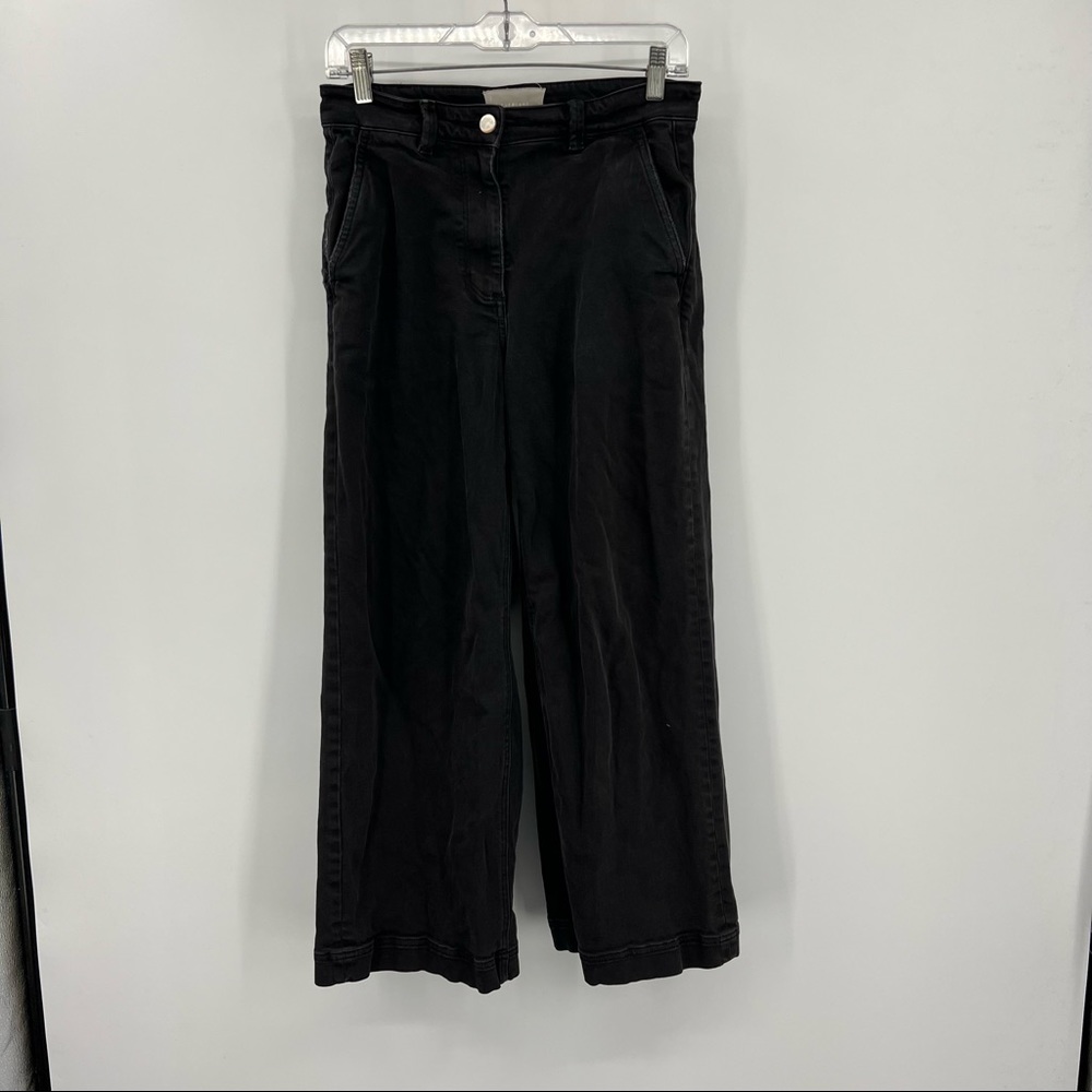 3 for $50 SALE! Everlane Black faded Wide Leg denim cotton Jeans 2 or 27